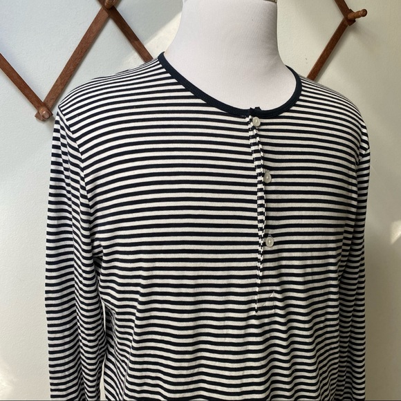 H&M Striped Henley Shirt - Picture 3 of 14